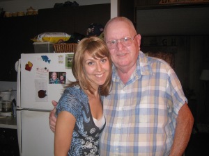 my grandpa and i